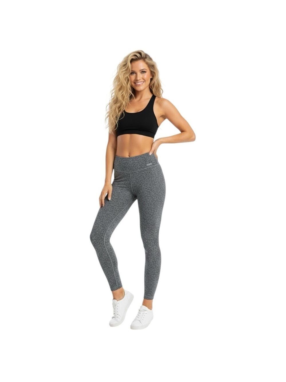 Victoria’s Secret PINK Yoga Pants Size XS Gray Heather Leggings